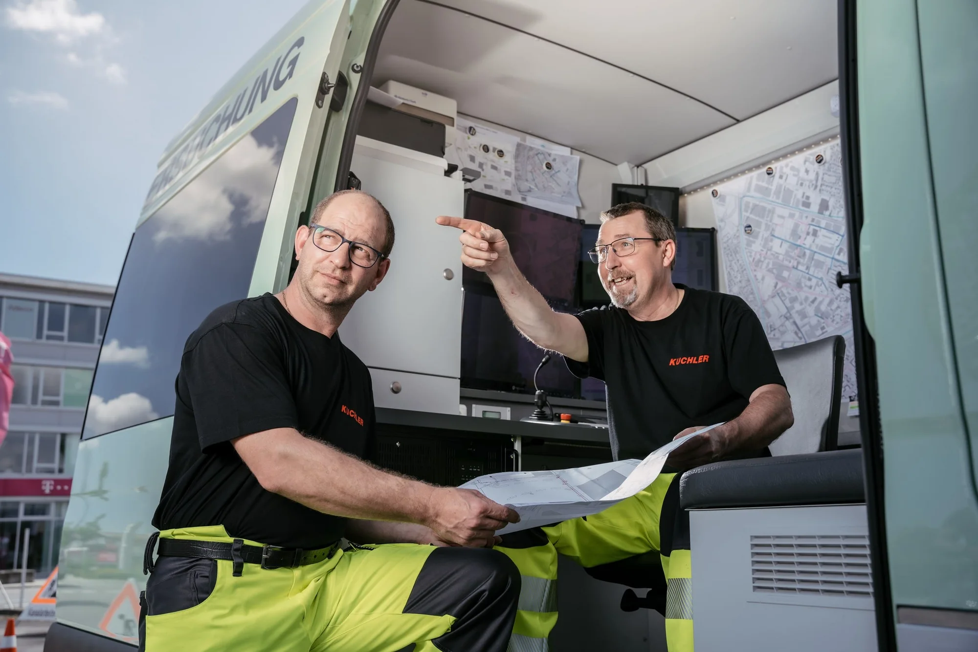 Saugbagger Bensheim bei Saugbaggerarbeiten